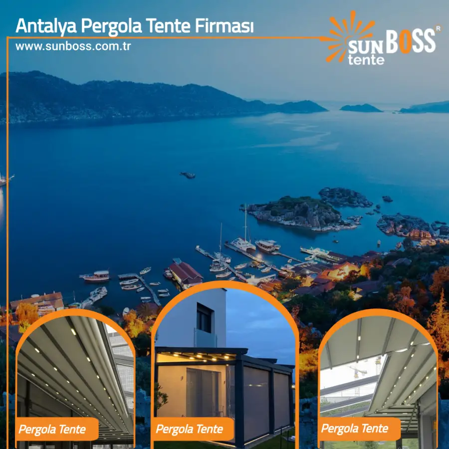 Antalya Pergola Tente Firması