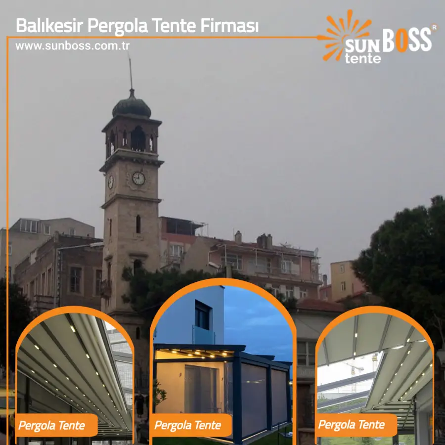 Balıkesir Pergola Tente Firması